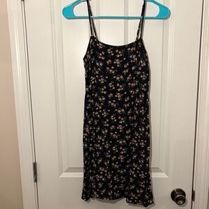 American Eagle Floral Tie Back Dress